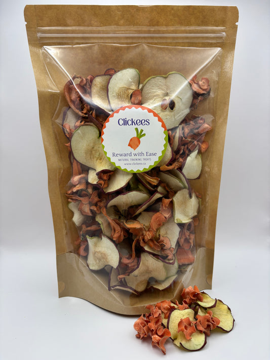 Clickees Dream Mix Carrot and Apple Treats