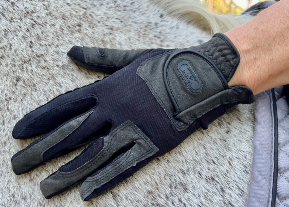 Coppertech Pro Silicone Grip Compression Glove in Black